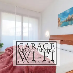 10 Min From Venice Free Garage Lovely Flat Mestre
